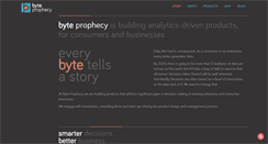 Desktop Screenshot of byteprophecy.com